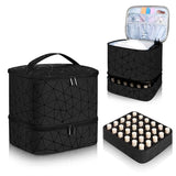 30 Grids Double Layer Nail Organizer Handbag