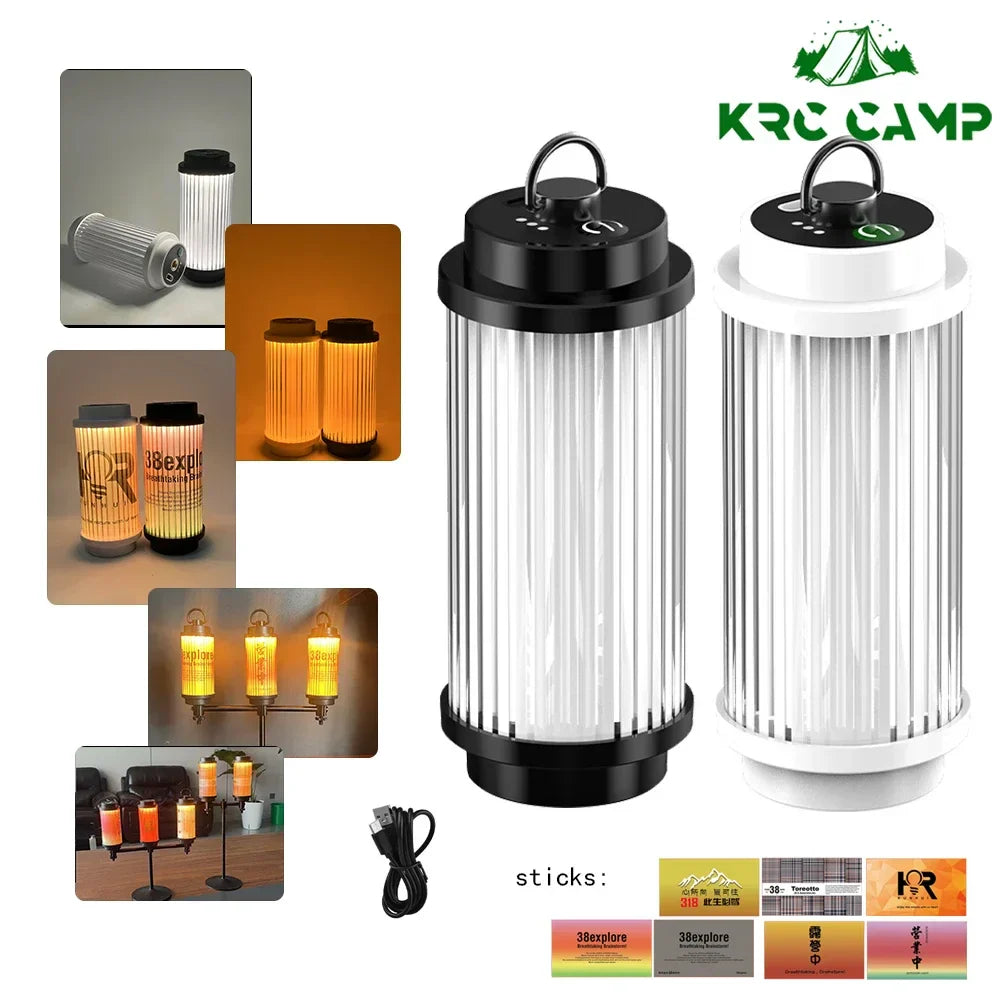 3000mAh 38 Explore USB Rechargeable Camping lamp Powerful