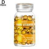 30PCS Hair Care Capsules Keratin Repair Oil