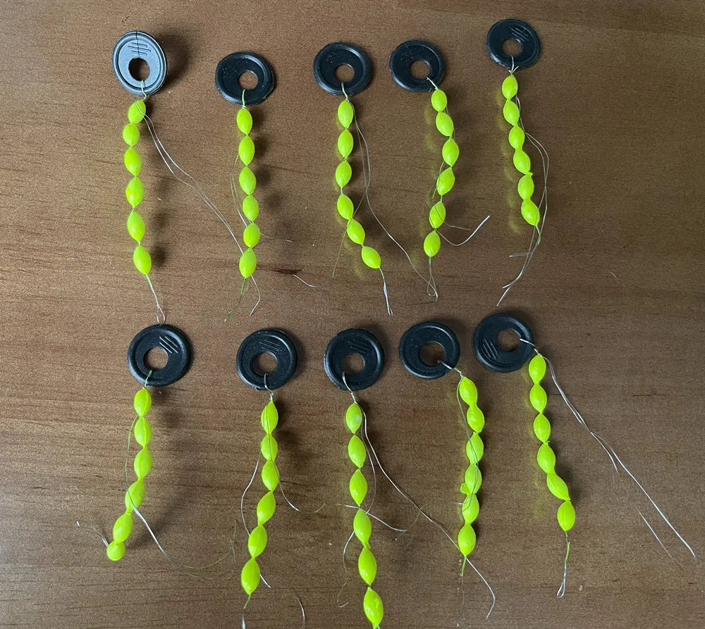 30Pcs/5packs Fishing Float 6 In 1 String Type