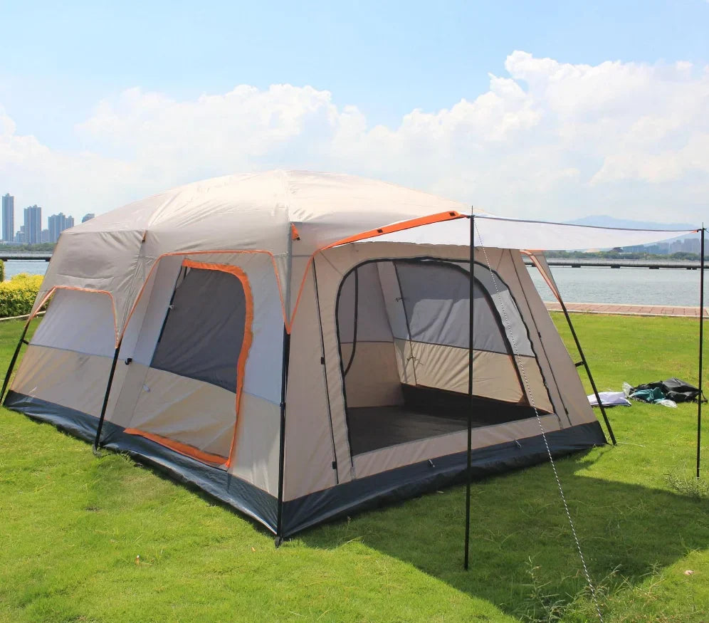 320X220X195cm Two-bedroom Tent Oversize for 5-8 Person Leisure