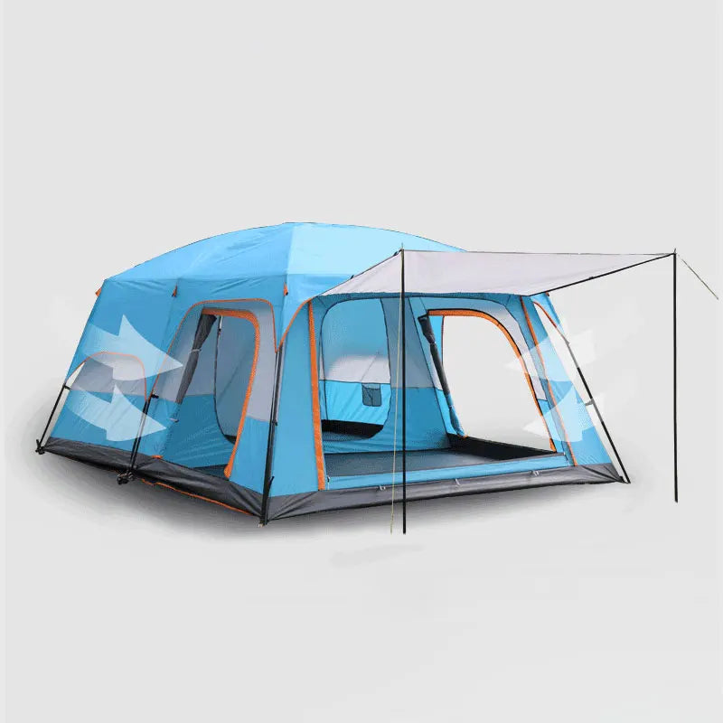 320X220X195cm Two-bedroom Tent Oversize for 5-8 Person Leisure