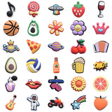 33 Sets Shoe Charms Decorations for Crocs Charms