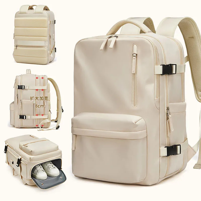 35L Travel Backpack Women Laptop Business Backpacks Multifunctional