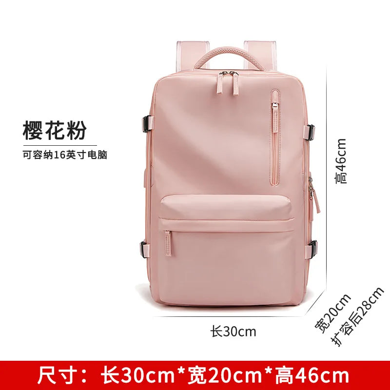 35L Travel Backpack Women Laptop Business Backpacks Multifunctional