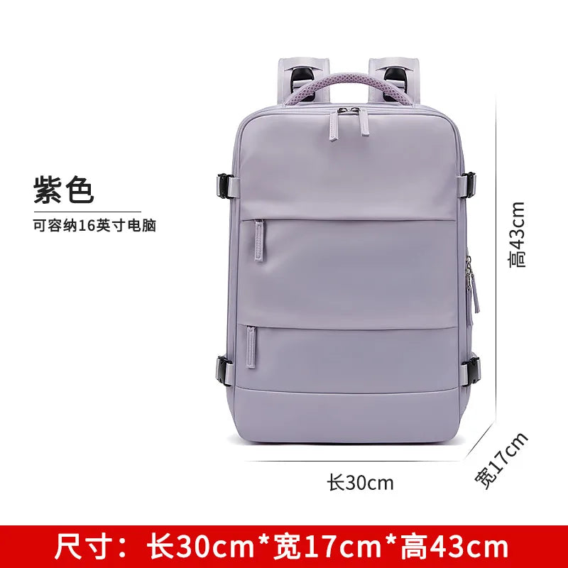35L Travel Backpack Women Laptop Business Backpacks Multifunctional