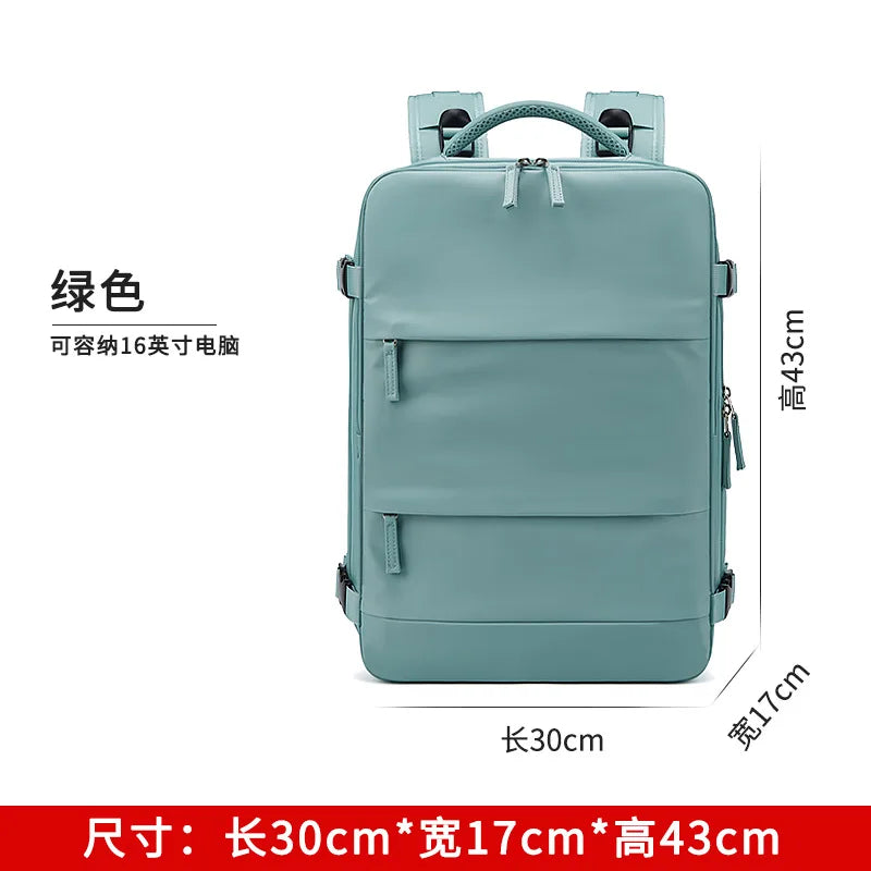 35L Travel Backpack Women Laptop Business Backpacks Multifunctional