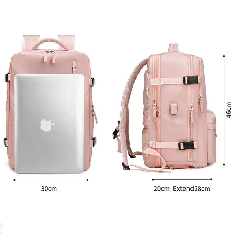 35L Travel Backpack Women Laptop Business Backpacks Multifunctional