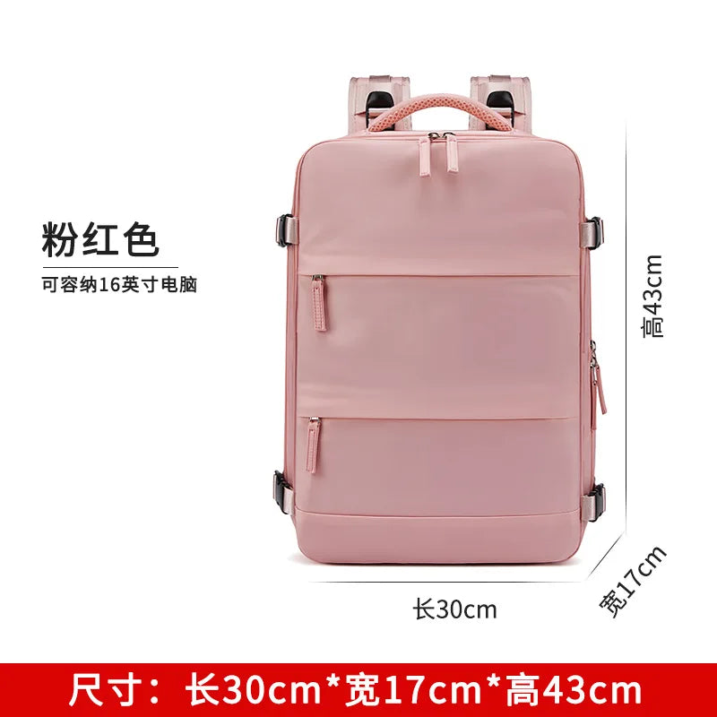 35L Travel Backpack Women Laptop Business Backpacks Multifunctional
