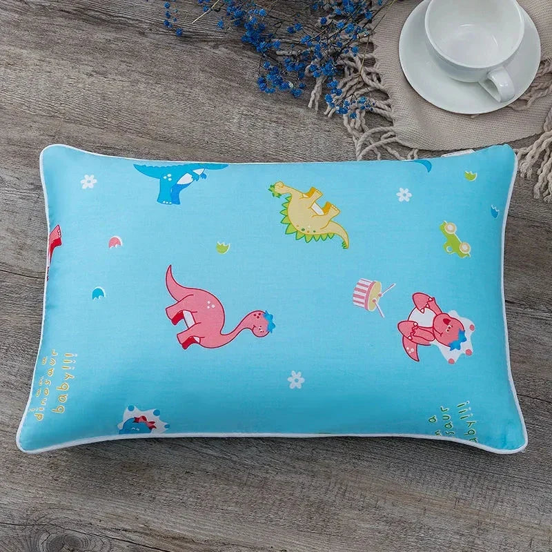 38x58CM Pure Cotton Breathable Baby Pillow Covers Cartoon