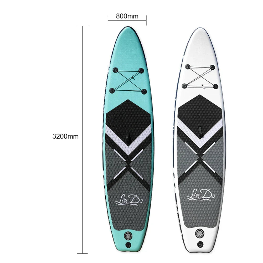 396LBS 320cm Inflatable Surfboard SUP Paddle Board Surfing