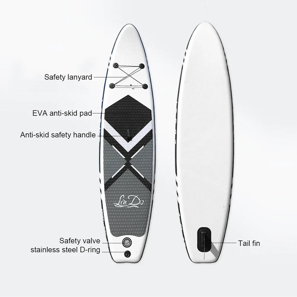 396LBS 320cm Inflatable Surfboard SUP Paddle Board Surfing