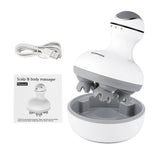 3D Waterproof Electric Head Massager Wireless Scalp Massage