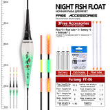 3PCS Luminous Fishing Floats+3 CR425+3 Float Tubes+1 Bag