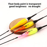 3PCS Luminous Fishing Floats+3 CR425+3 Float Tubes+1 Bag