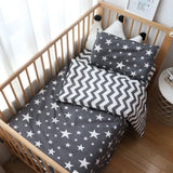 3Pcs Baby Bedding Set Newborns Star Pattern Kid