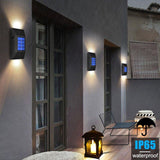 Solar Wall Lamp Outdoor Decoration Garden Courtyard Household