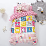 3pcs Baby Bedding Set Baby Kindergarten Crib Bed