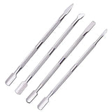 4 Pcs/Set steel Double-ended Cuticle Pusher Dead Skin