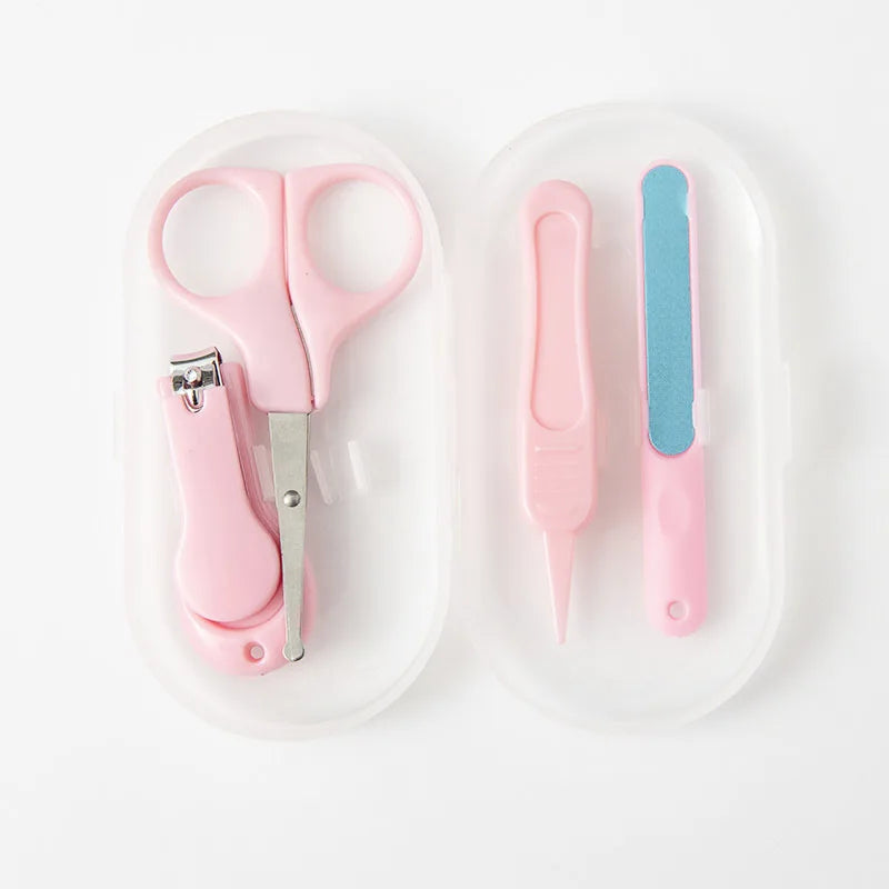 4 Pcs Small Baby Care Anti-clamping Nail Clipper
