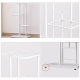 4 Tier 5 Potted Plant Stand Metal Flower