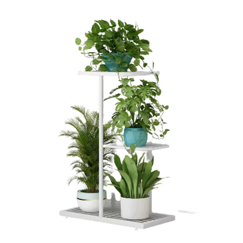 4 Tier 5 Potted Plant Stand Metal Flower