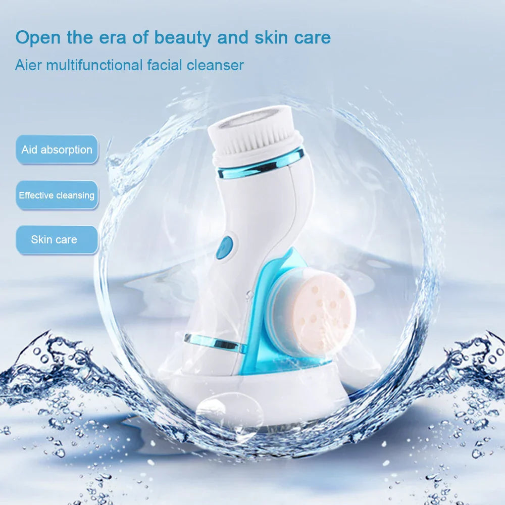 4 in 1 Electric Wash Brushes Facial Cleansing