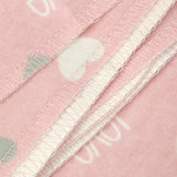 pieces flannel baby blanket swaddle set 76*76cm cotton