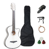 41/38 Inch Acoustic Guitar for Travel Beginners Adults