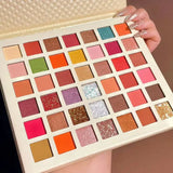 42 Colors Cute Girl Eyeshadow Palette Glitter Pearlescent