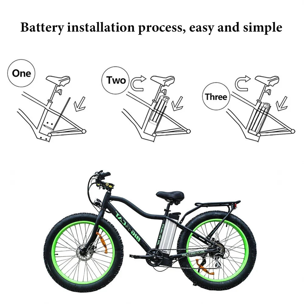 48V 10Ah 15Ah 20Ah For Silverfish Electric Bike