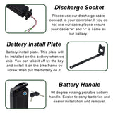 48V 10Ah 15Ah 20Ah For Silverfish Electric Bike
