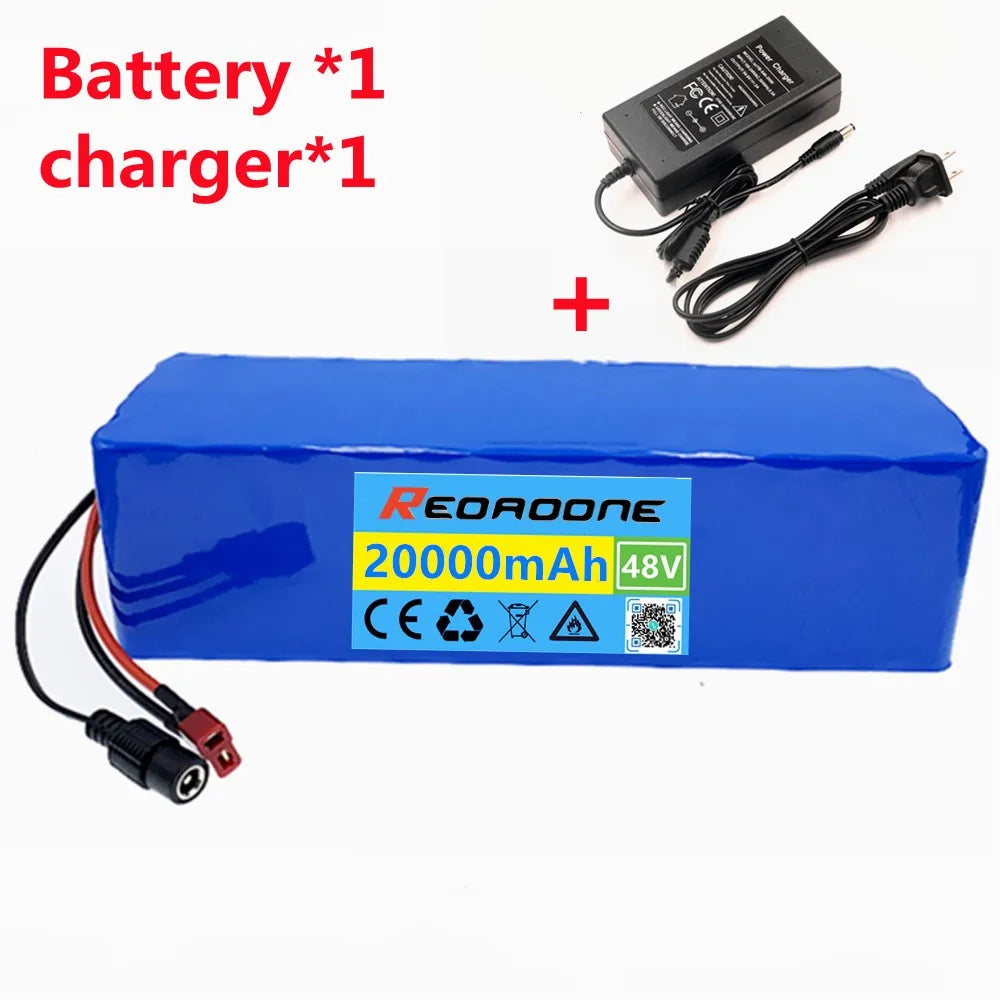 48v Lithium ion Battery 48V 20Ah 1000W 13S3P