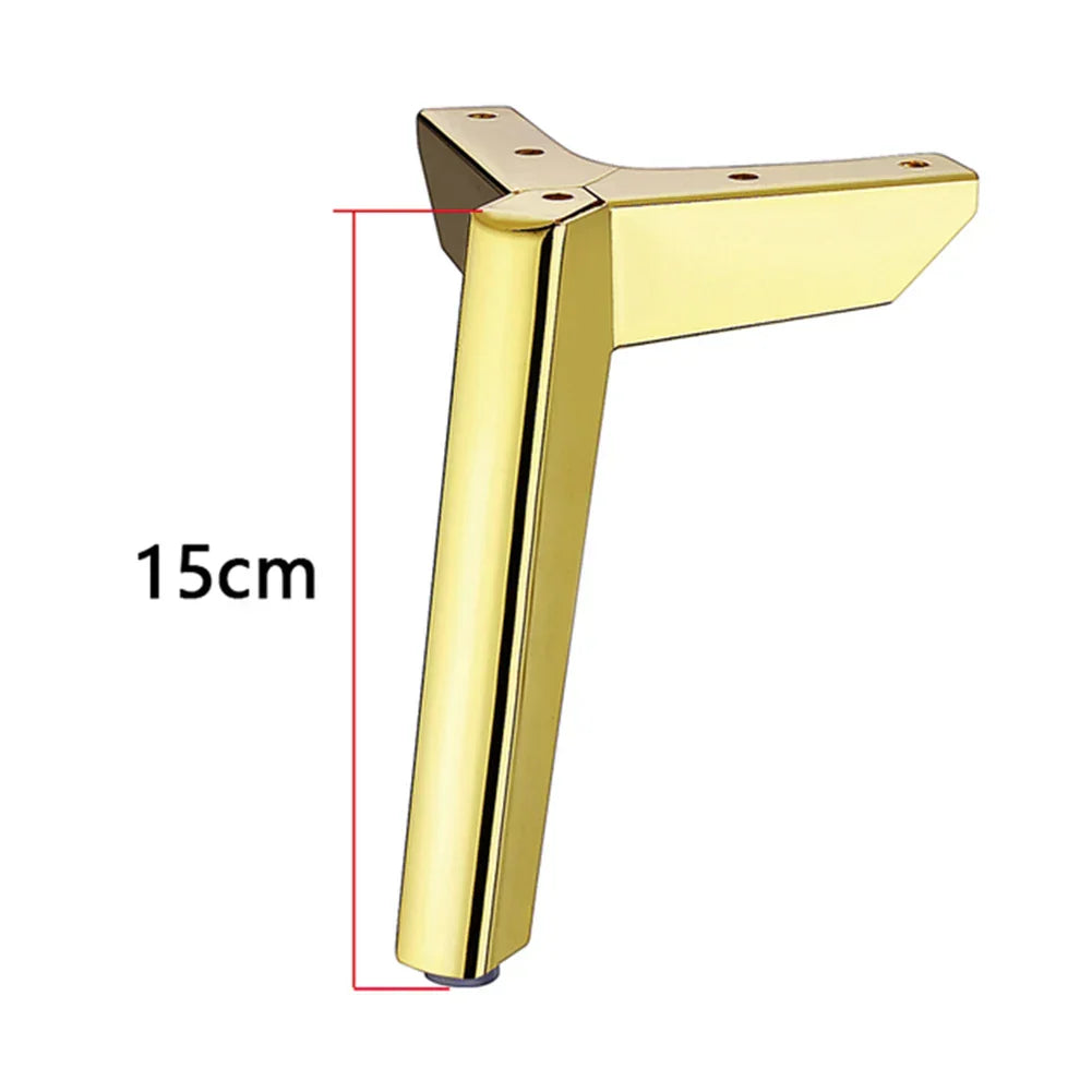 4PC Furniture Legs Metal For Sofa Bed Cabinet