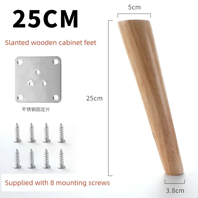 4Pcs Furniture Legs Stool Sofa Table Computer Desk