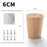 4Pcs Furniture Legs Stool Sofa Table Computer Desk