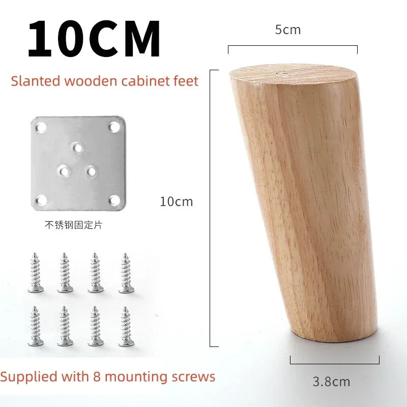 4Pcs Furniture Legs Stool Sofa Table Computer Desk