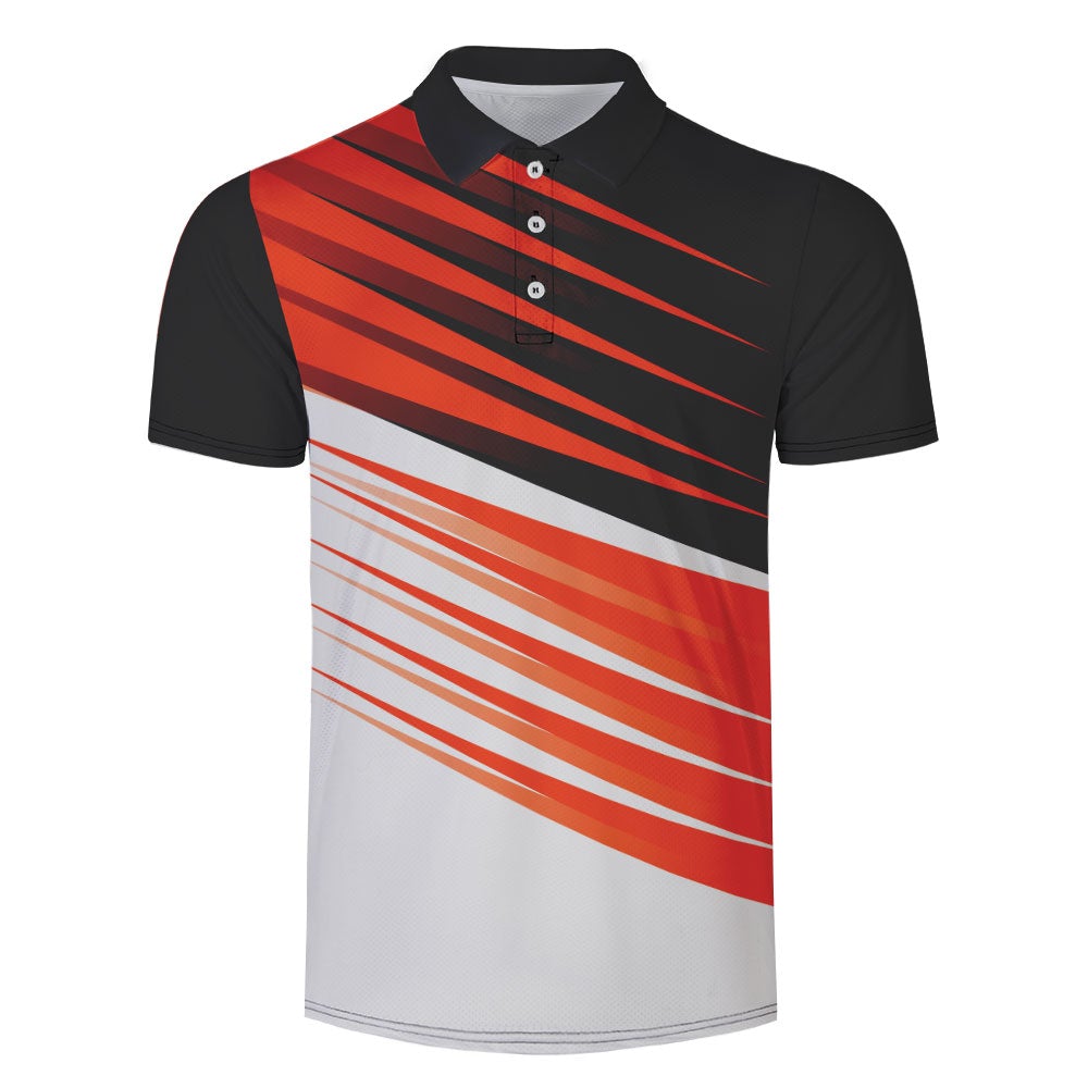 Reginald Golf HighPerformance Red Lightning Shirt