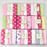 4pcs 102X76cm bed sheet wrapped blanket Cotton flannel