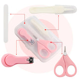 4pcs Baby Healthcare Kits Baby Nail Care Set