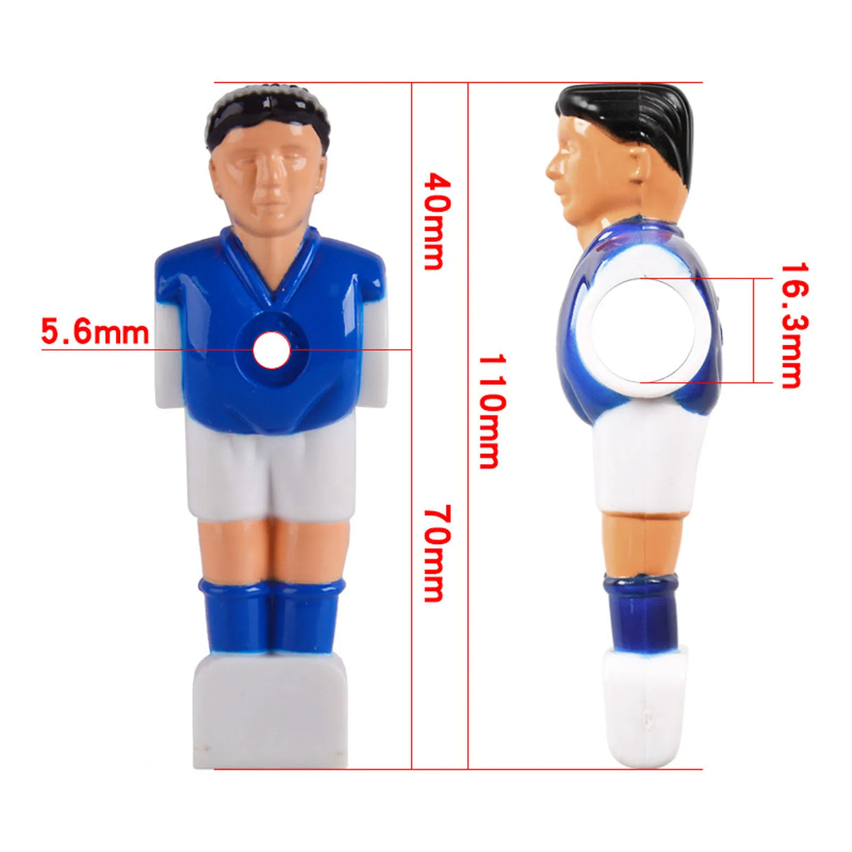 4pcs Football Machine Player Foosball Soccer Table Game