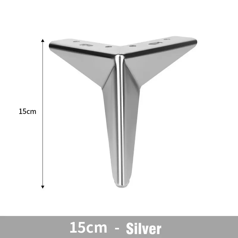 4pcs Luxury European Furniture Legs Heavy Duty Metal