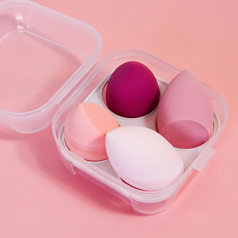 4pcs Makeup Sponge Set Face Beauty Powde Beauty