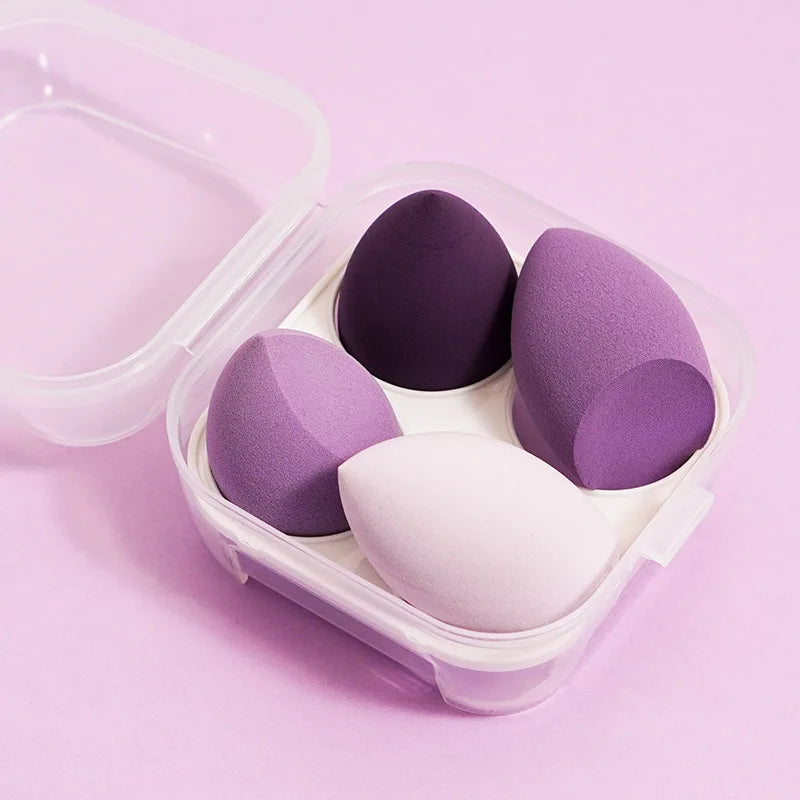 4pcs Makeup Sponge Set Face Beauty Powde Beauty