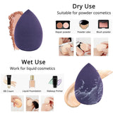 4pcs Makeup Sponge Set Face Beauty Powde Beauty