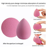 4pcs Makeup Sponge Set Face Beauty Powde Beauty