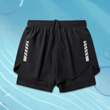 4pcs Men's Running Shorts Sport Shorts Athletics Marathon