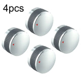 4xGas Grill Control Knobs Replacement Fits BBQ Gas