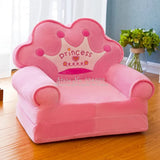 5%Disassembled Washed Kids Sofa Fashion Children Folding Cartoon