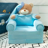 5%Disassembled Washed Kids Sofa Fashion Children Folding Cartoon